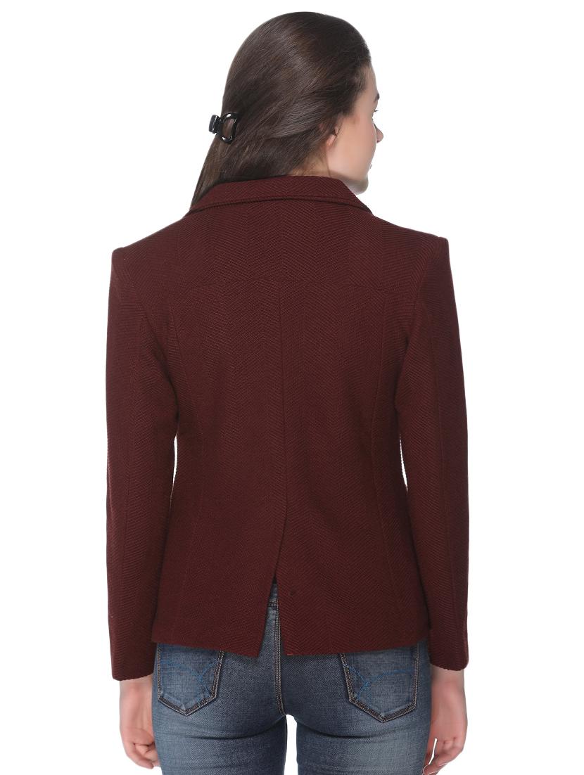 lapel neck pocket detail blazer - 16685313 - Zoom Image - 3