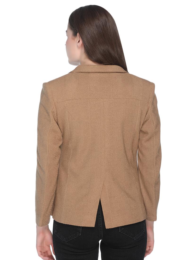 lapel neck pocket patch blazer - 16685316 - Zoom Image - 3