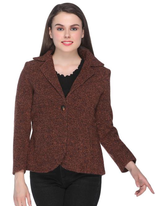lapel neck pocket detail blazer - 16685318 - Standard Image - 1