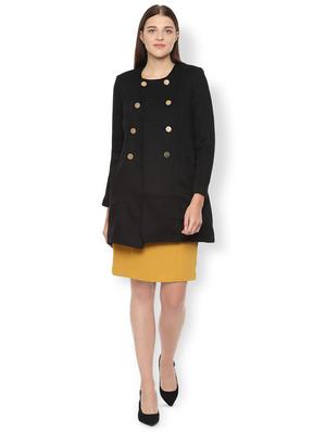 double breasted solid jacket - 16685702 - Standard Image - 3