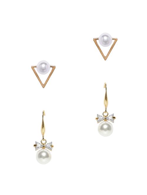 gold plated combo's. earring - 16686000 - Standard Image - 1