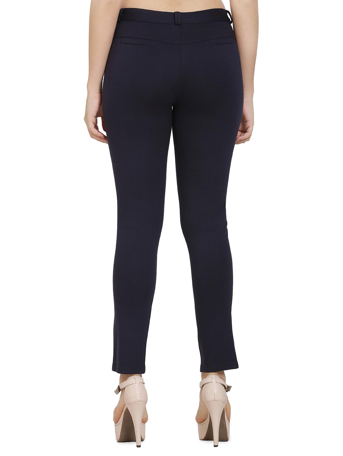high rise flat front trouser - 16687570 - Zoom Image - 3