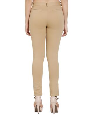 high rise flat front trouser - 16687572 - Standard Image - 3