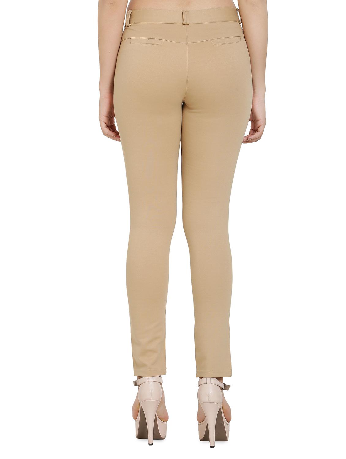 high rise flat front trouser - 16687572 - Zoom Image - 3