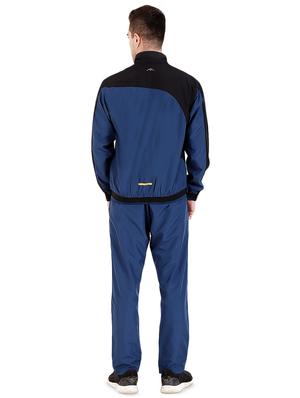 blue color block track suit - 16687946 - Standard Image - 3