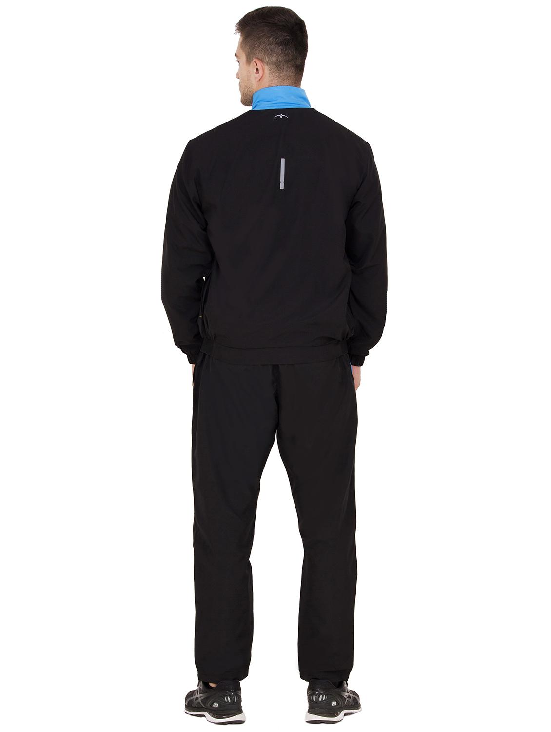 black color block track suit - 16687949 - Zoom Image - 3