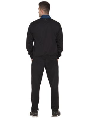 black color block track suit - 16687958 - Standard Image - 3