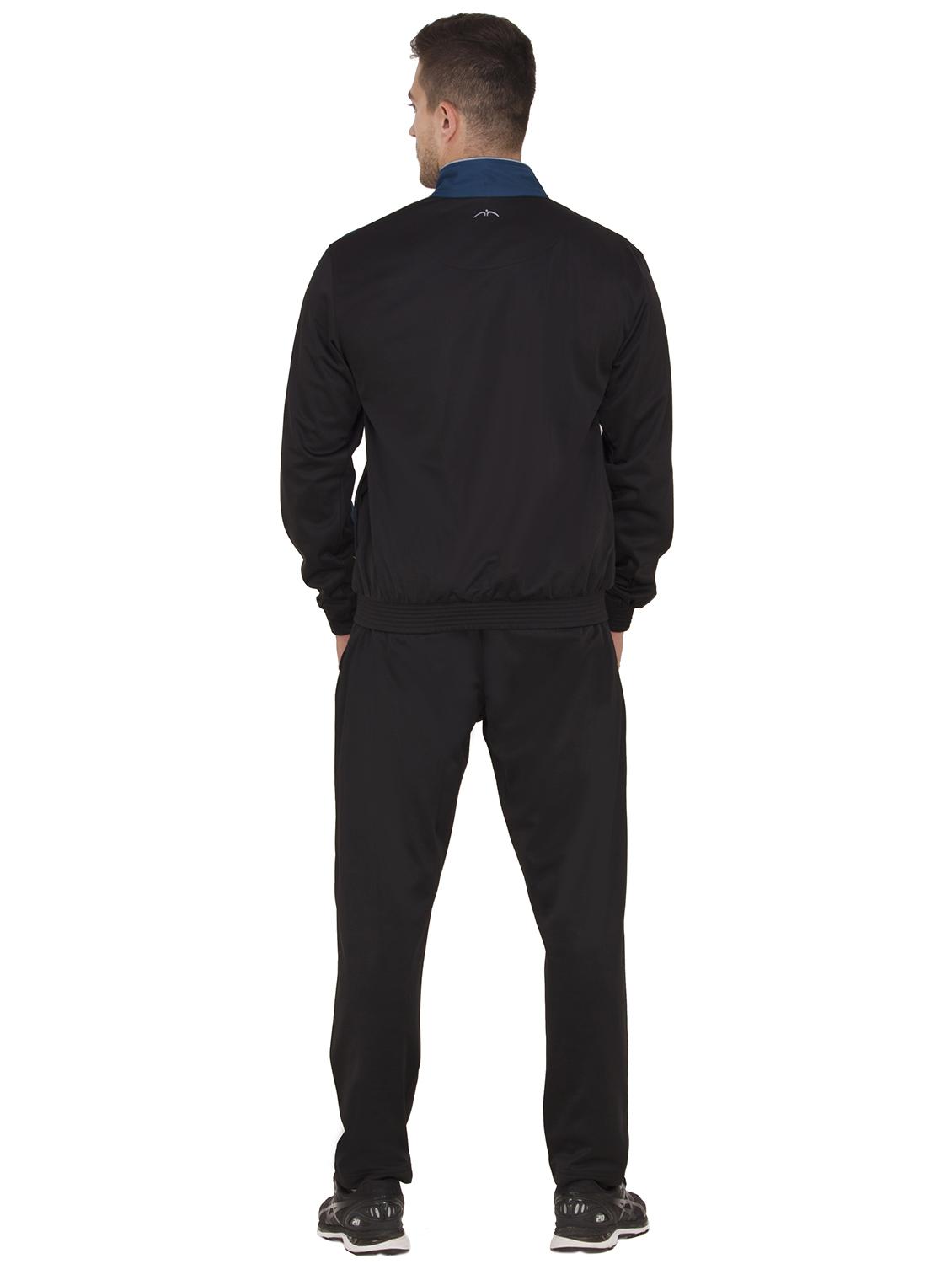 black color block track suit - 16687958 - Zoom Image - 3