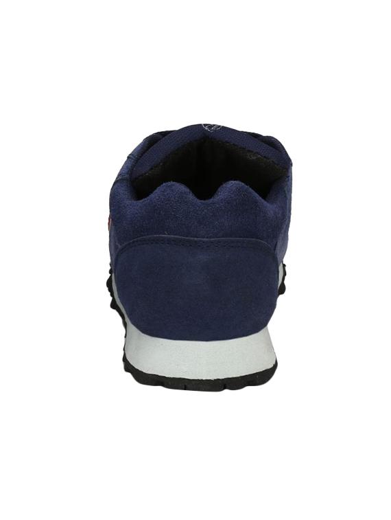 navy suede lace up sport shoes - 16688747 - Zoom Image - 3