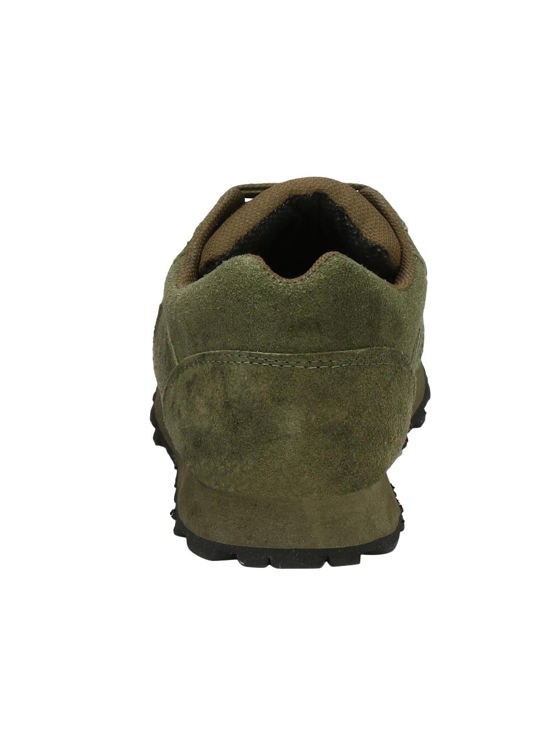 green suede lace up sport shoes - 16688748 - Zoom Image - 3