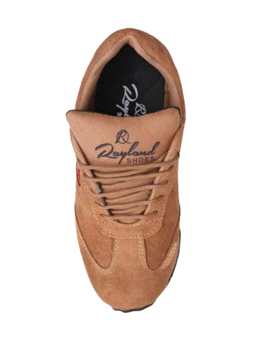 brown suede lace up sport shoes - 16688749 - Zoom Image - 3