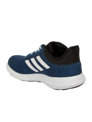 blue mesh lace up sport shoes - 16690348 - Standard Image - 3