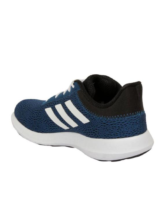 blue mesh lace up sport shoes - 16690348 - Zoom Image - 3