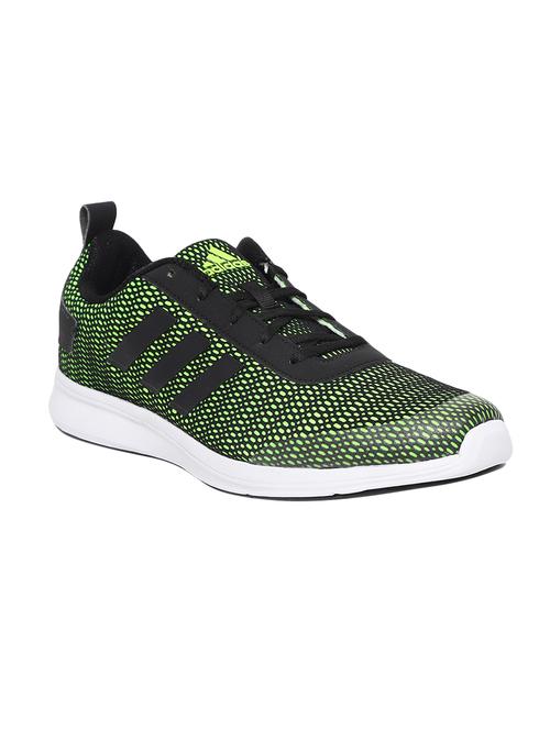 green mesh lace up sport shoes - 16690360 - Standard Image - 1