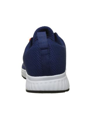 blue fabric lace up sport shoes - 16690487 - Standard Image - 3