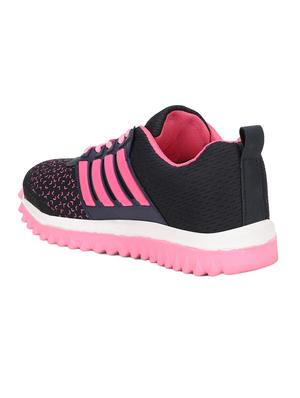 pink lace-up sports shoes - 16690747 - Standard Image - 3