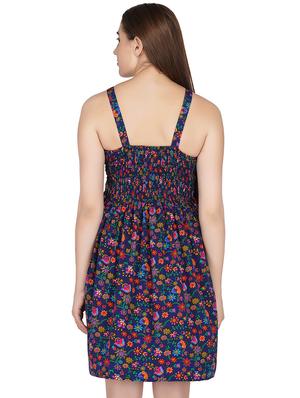 shoulder strap floral skater dress - 16690754 - Standard Image - 3