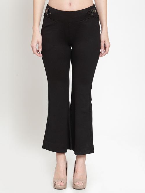 high rise boot cut trouser - 16691052 - Standard Image - 1