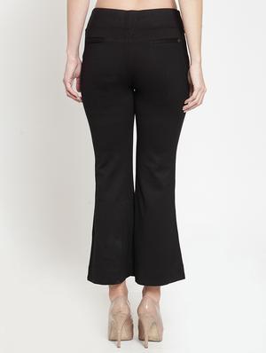 high rise boot cut trouser - 16691052 - Standard Image - 3