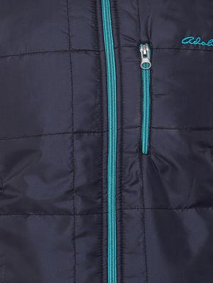 dark blue solid reversible quilted jacket - 16691486 - Standard Image - 6