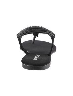 black back strap sandals - 16691860 - Standard Image - 3