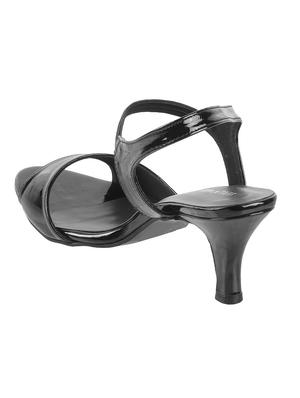 black back strap sandals - 16691897 - Standard Image - 3