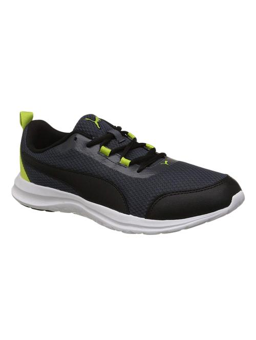 grey fabric lace up sport shoes - 16692025 - Very Small Image - 1