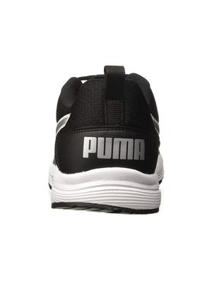 black fabric lace up sport shoes - 16692042 - Standard Image - 3