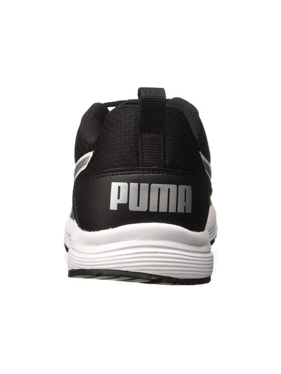 black fabric lace up sport shoes - 16692042 - Zoom Image - 3
