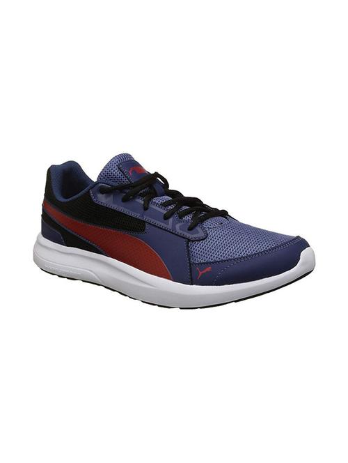 blue mesh lace up sport shoes - 16692044 - Very Small Image - 1