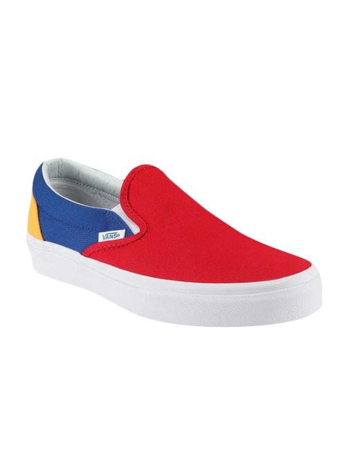 red canvas slipons - 16692485 - Very Small Image - 1