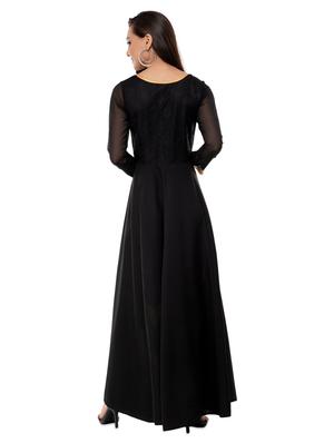 boat neck color block dress - 16693216 - Standard Image - 3