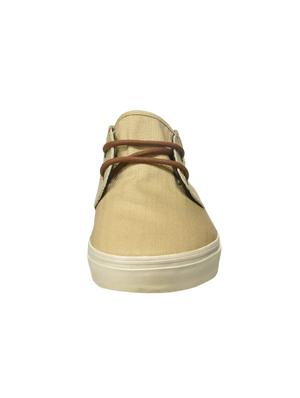 beige canvas lace up sneakers - 16693570 - Standard Image - 3