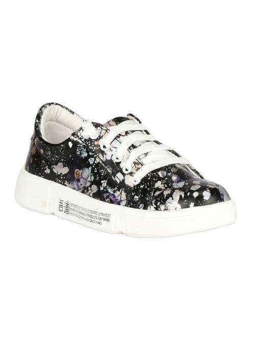 black lace-up sneakers - 16693617 - Standard Image - 1