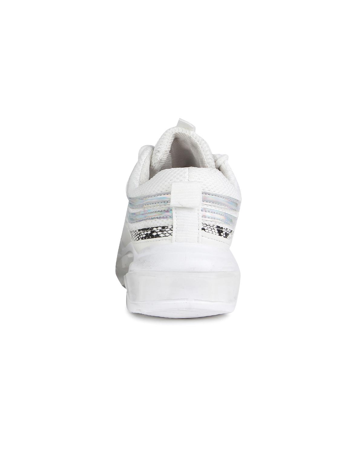white lace-up casual shoes - 16693722 - Zoom Image - 3