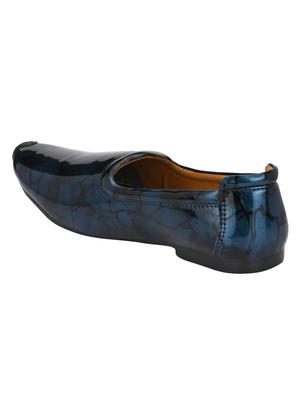 blue patent leather slipons - 16694106 - Standard Image - 3