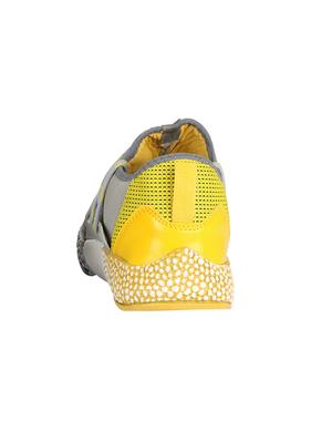 grey mesh lace up sport shoes - 16694265 - Standard Image - 3