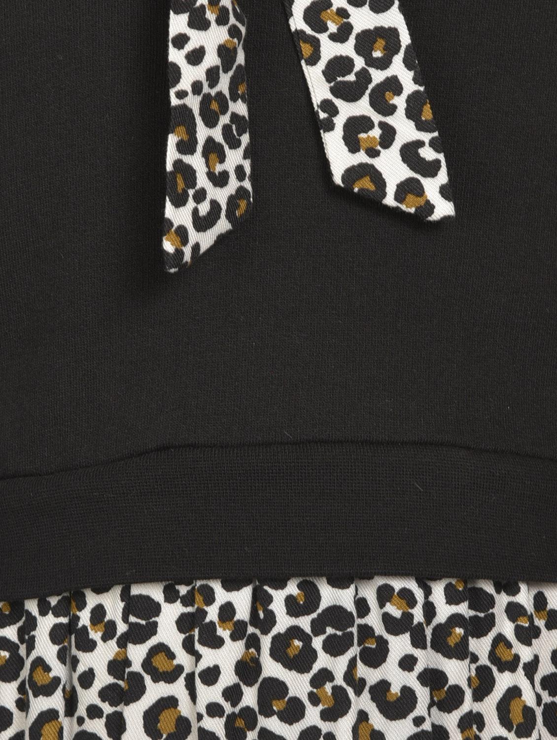 tie knot animal print frock - 16694435 - Zoom Image - 3
