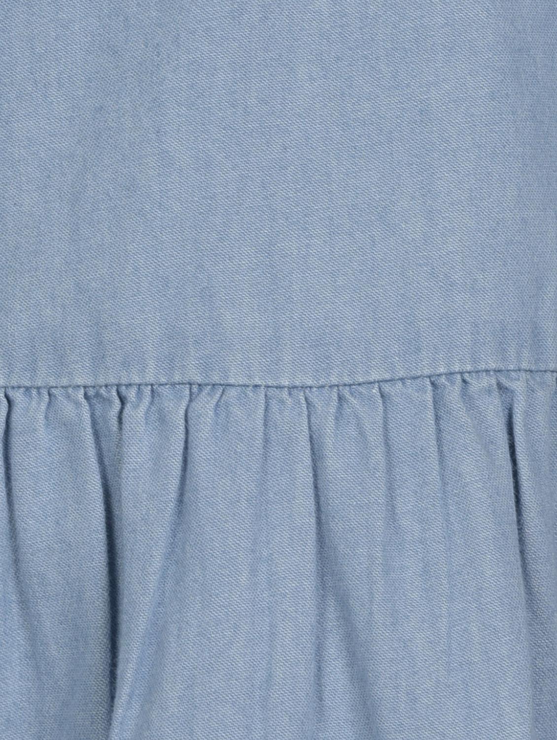crew neck gathered frock - 16694440 - Zoom Image - 3