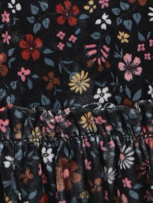 embellished neck floral frock - 16694449 - Standard Image - 3