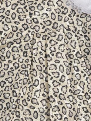 floral patch animal print frock - 16694456 - Standard Image - 3