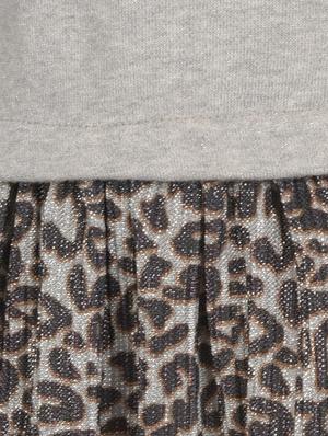 tie knot animal print frock - 16694463 - Standard Image - 3