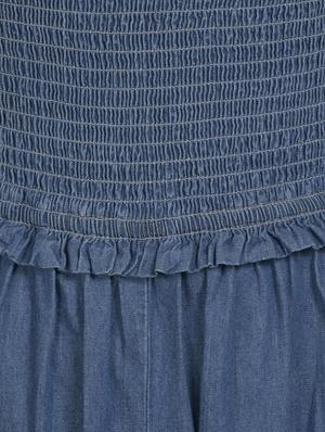 raglan sleeved smocked jumpsuit - 16694465 - Standard Image - 3