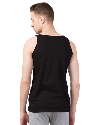 black solid vest - 16694468 - Standard Image - 3