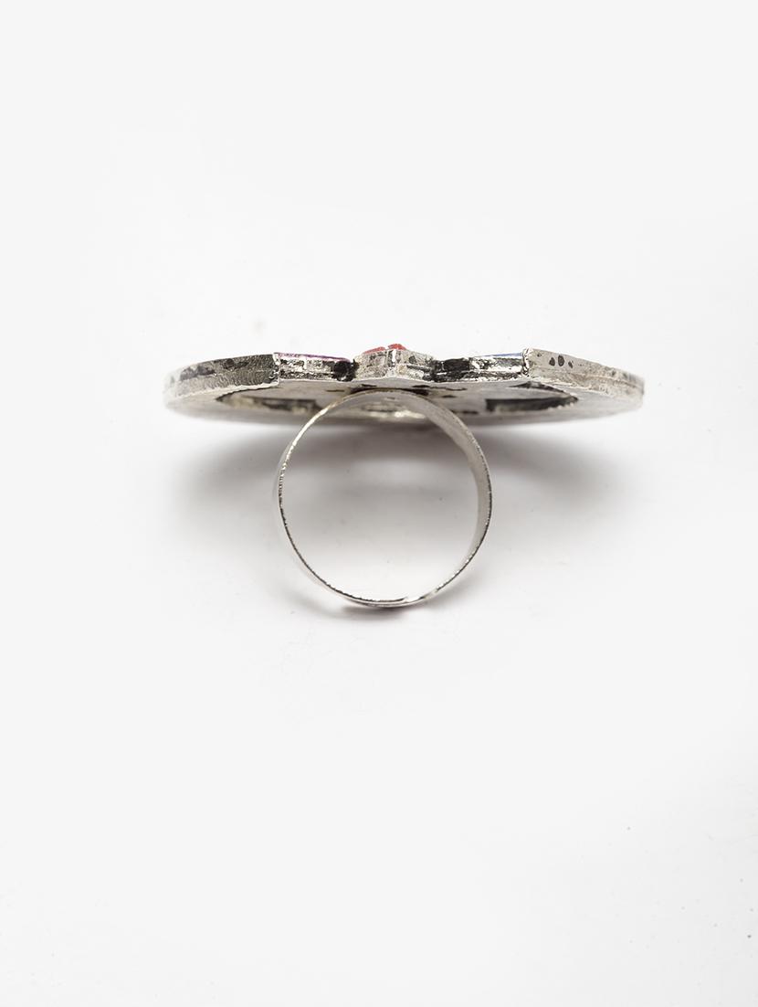 multi colored brass finger ring - 16695568 - Zoom Image - 3