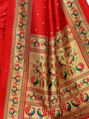 conversational printed bordered saree with blouse - 16695852 - Standard Image - 3