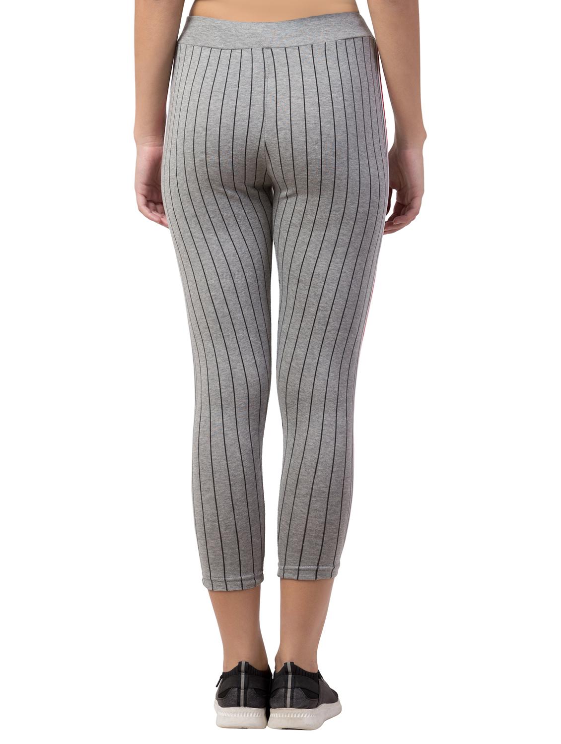 mid rise side tapping striped jegging - 16695947 - Zoom Image - 3