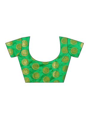 conversational kanjivaram saree with blouse - 16696668 - Standard Image - 3