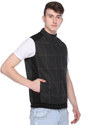 brown checkered reversible jacket - 16696712 - Standard Image - 3