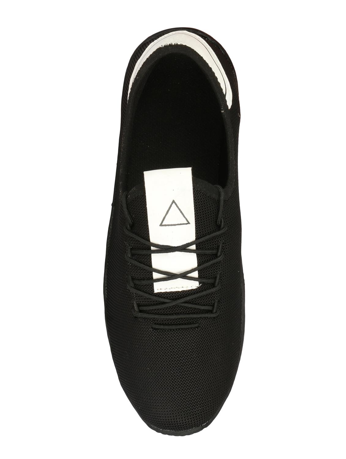 black fabric lace up shoes - 16696910 - Zoom Image - 3